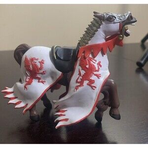 2006 PAPO Masked King Knight Dragon Horse Red White